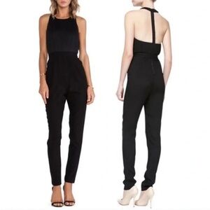 Alice + Olivia Back Halter Jumpsuit size 8